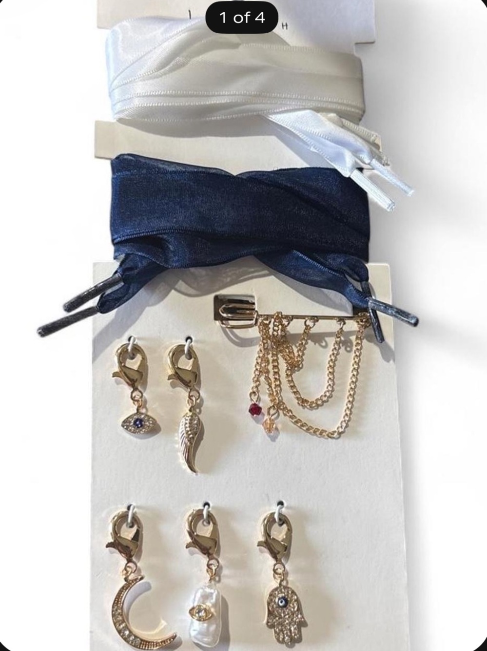 Leith shoe lace charms and accessories
